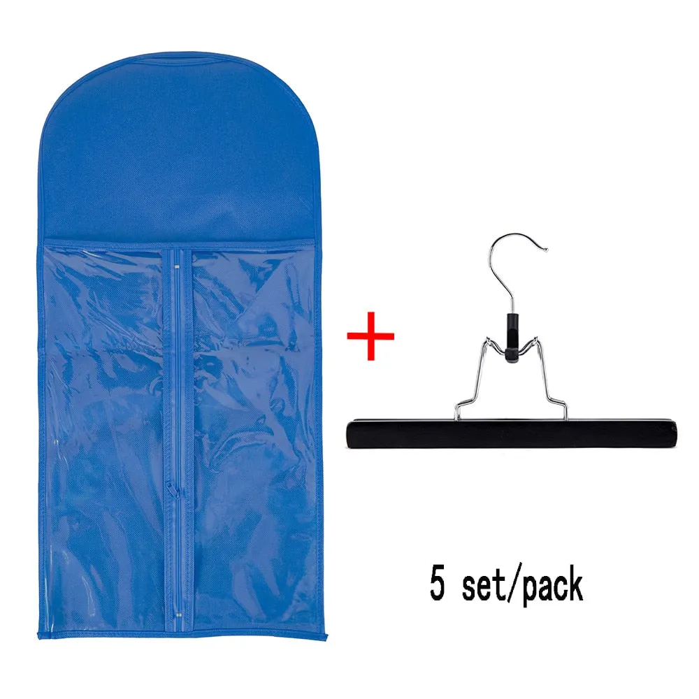 5/10Pcs Wig Storage Bag With Hanger