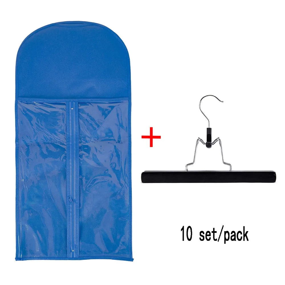5/10Pcs Wig Storage Bag With Hanger