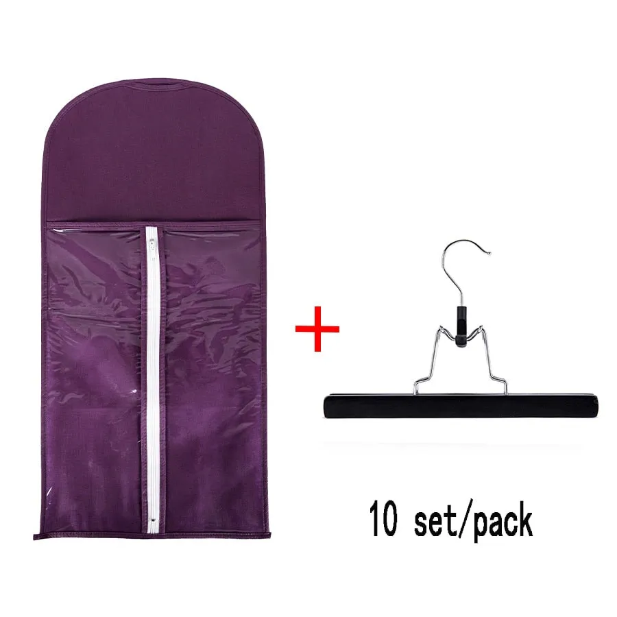 5/10Pcs Wig Storage Bag With Hanger