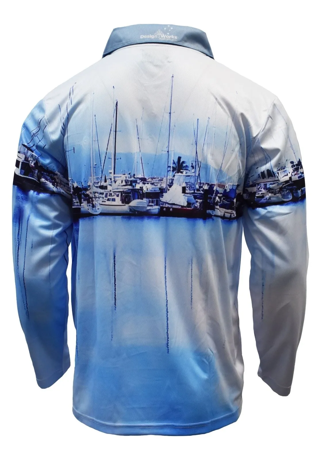 Adult Long Sleeve Sun Safe Shirt- Marina