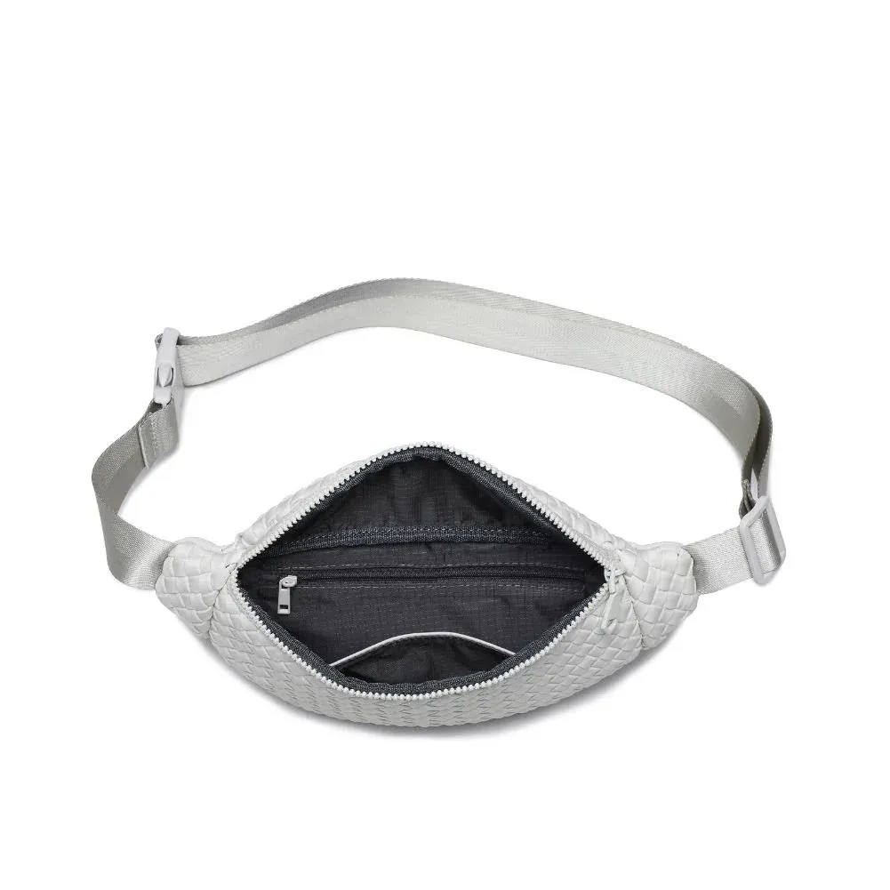 Aim High Woven Neoprene Belt Bag Fanny Pack Sling Bag Bone