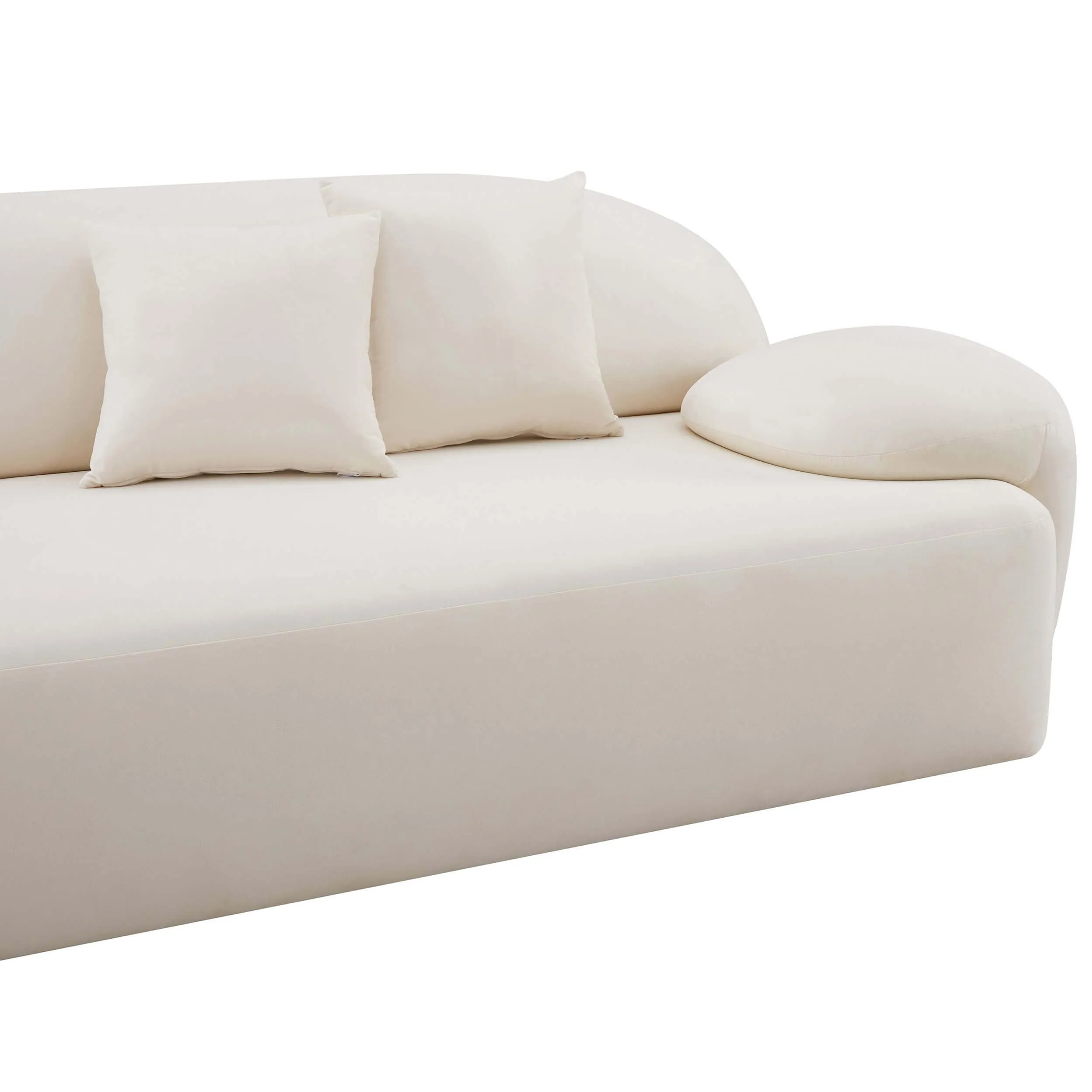 Allegra Sofa, Cream