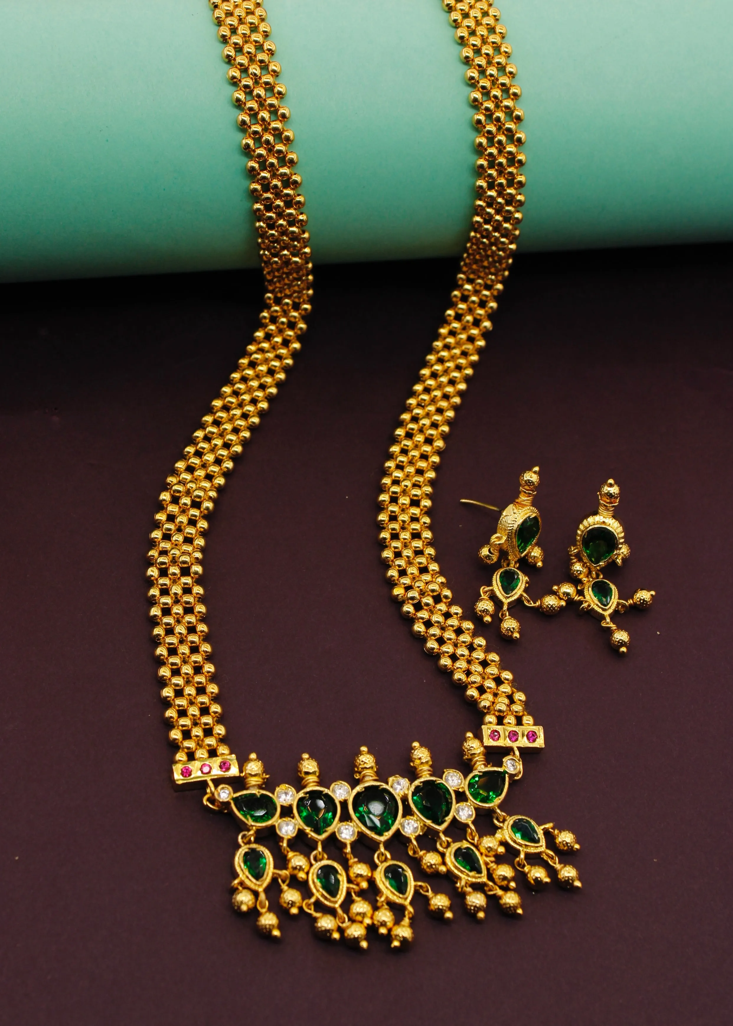 ALLURING TANMANI NECKLACE