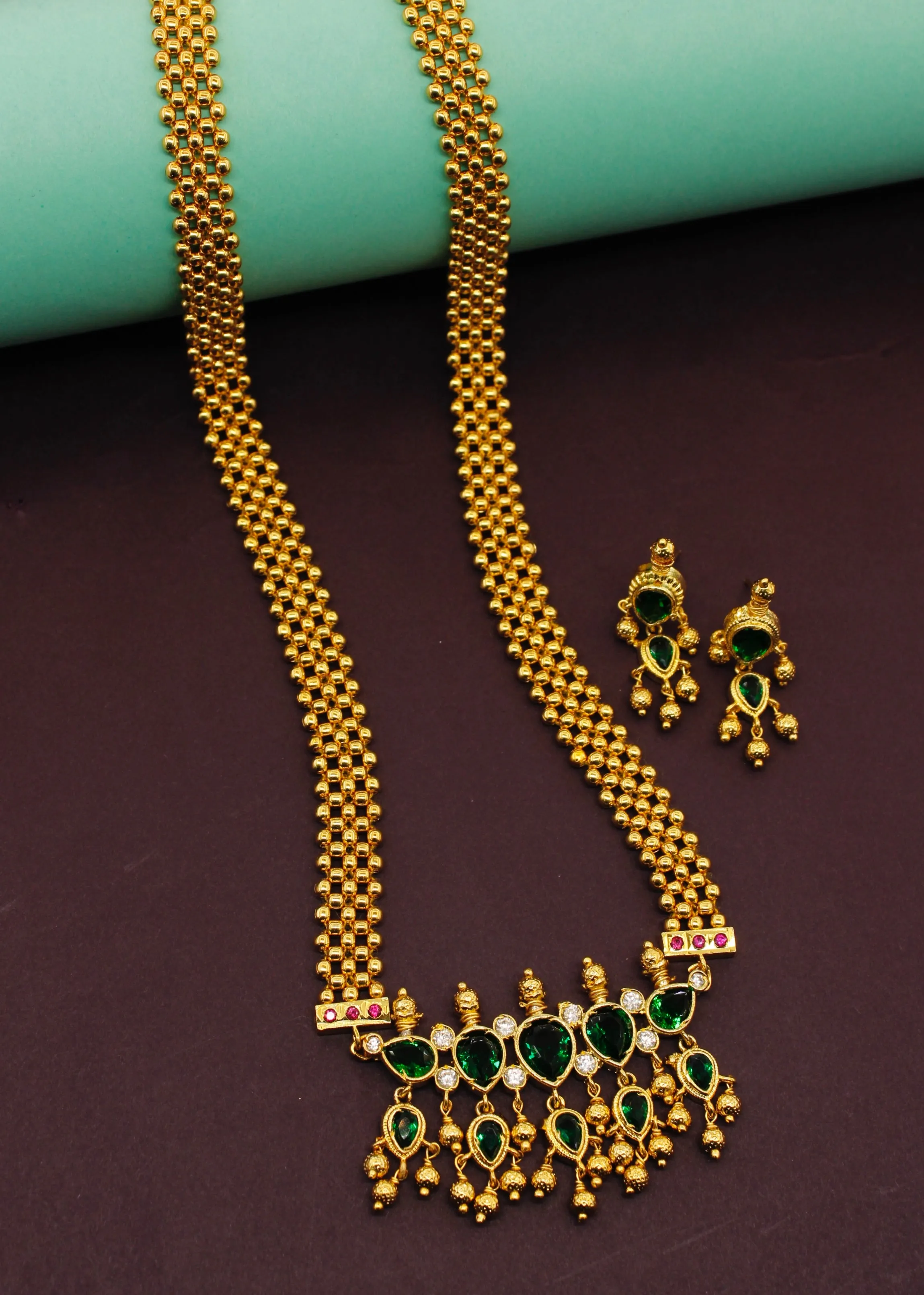 ALLURING TANMANI NECKLACE