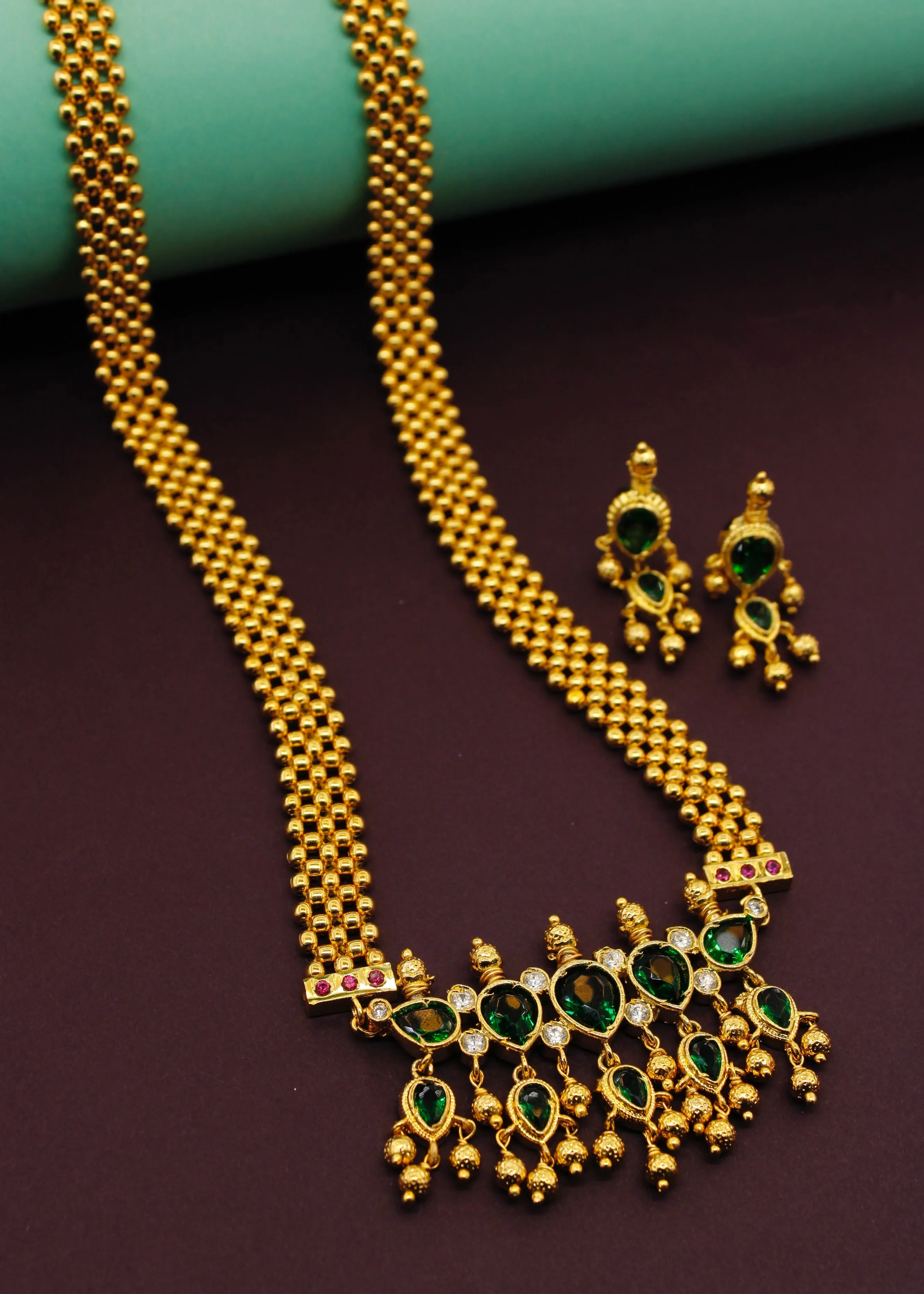 ALLURING TANMANI NECKLACE