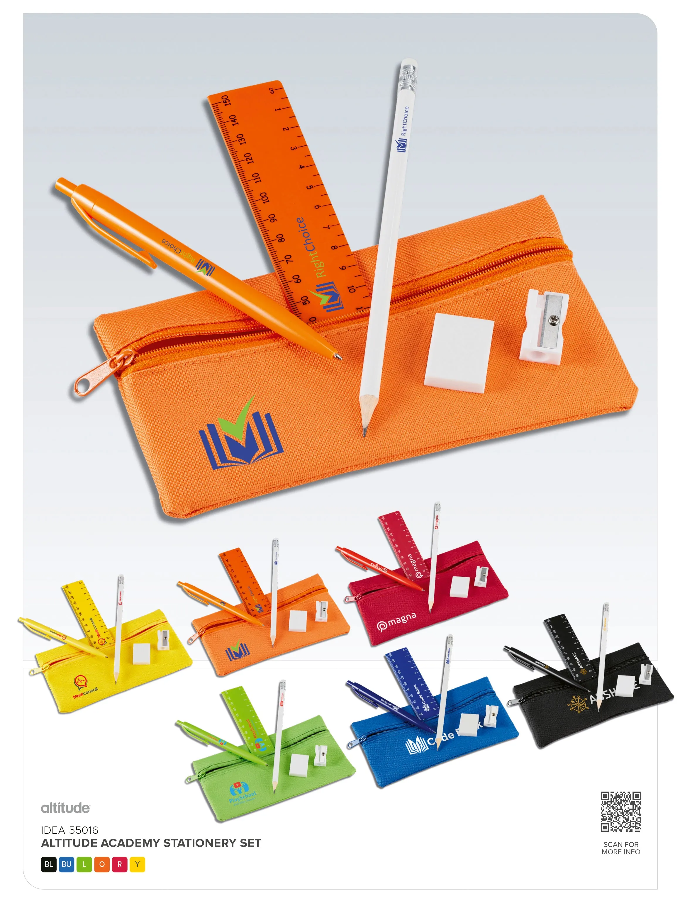 Altitude Academy Stationery Set