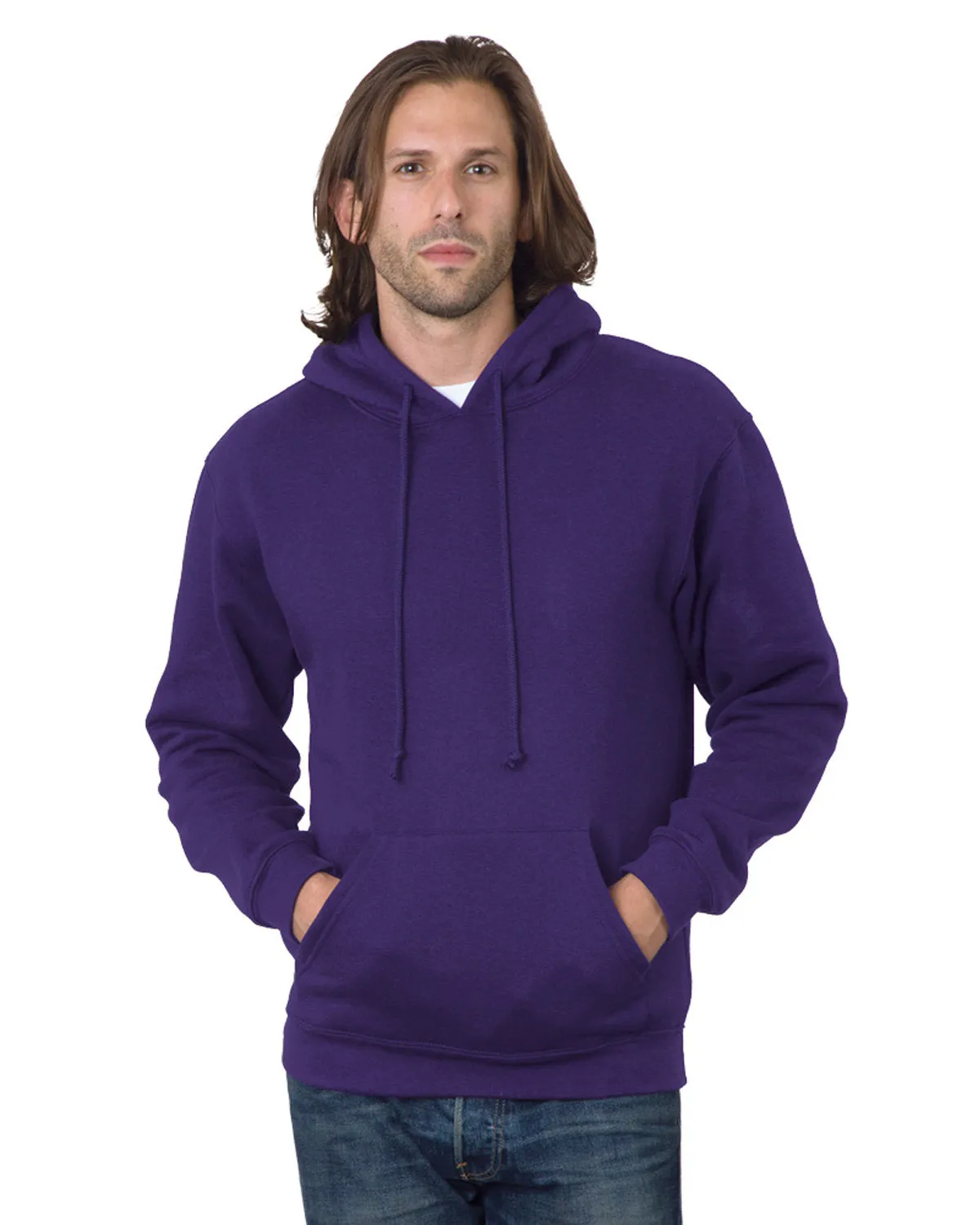 Bayside Men's USA-Made Hooded Sweatshirt