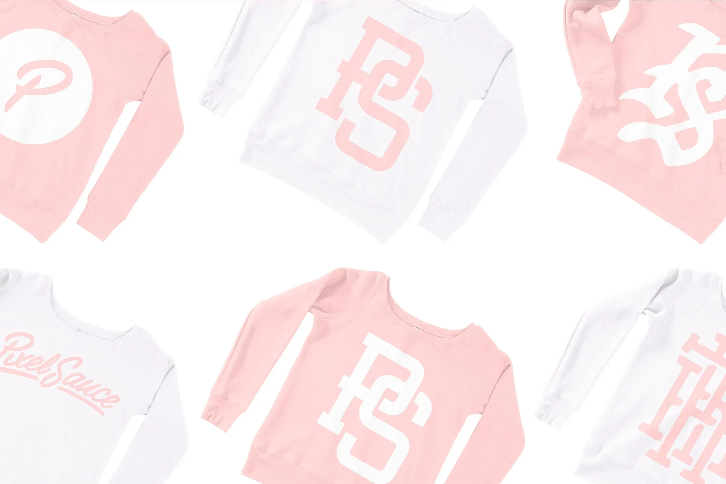 Bella   Canvas 7501 Women's Sweatshirt Mockups