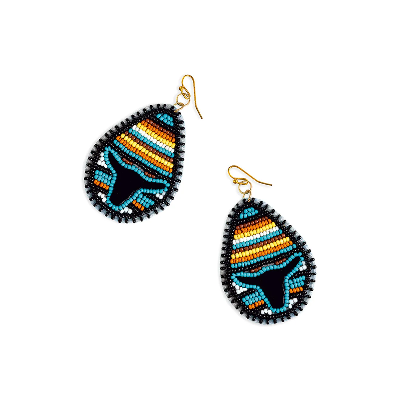 Bison Head Mesa Earrings