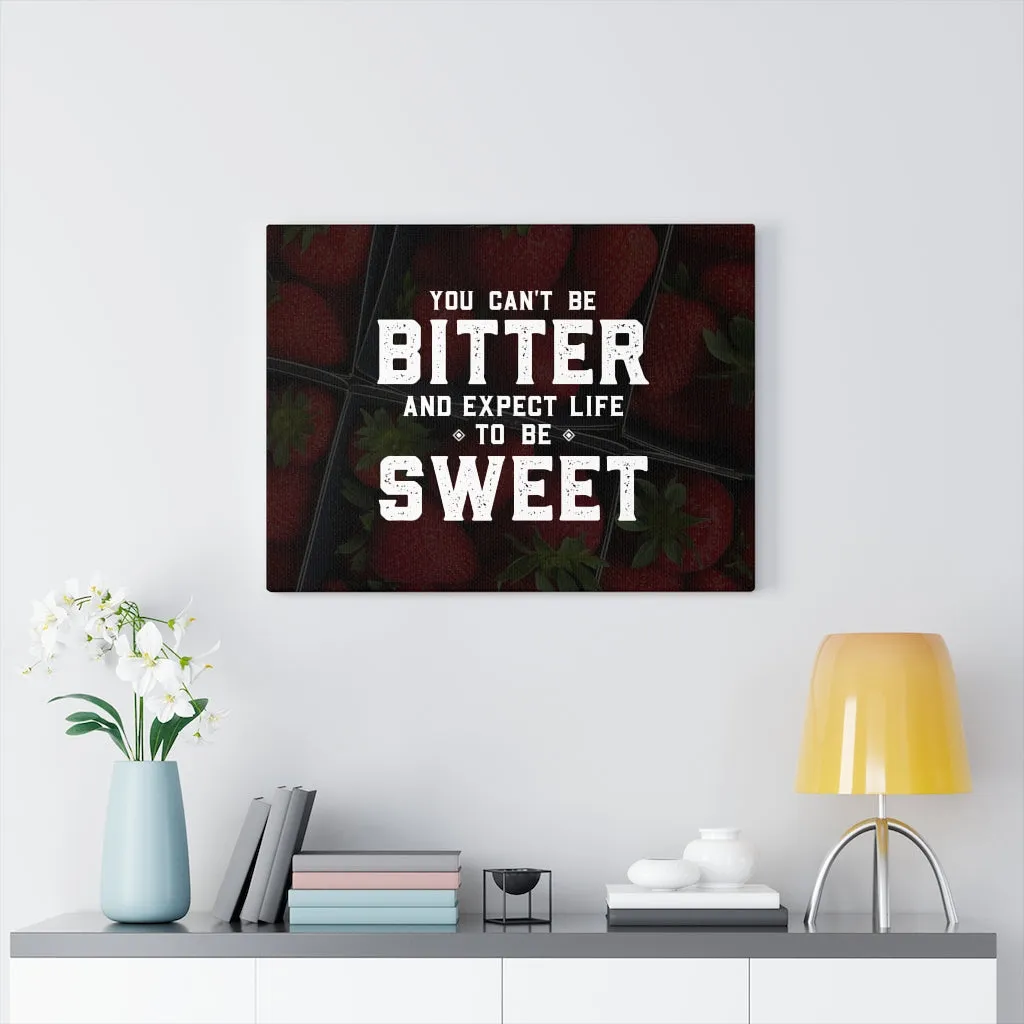 Bitter Sweet Canvas Wall Art