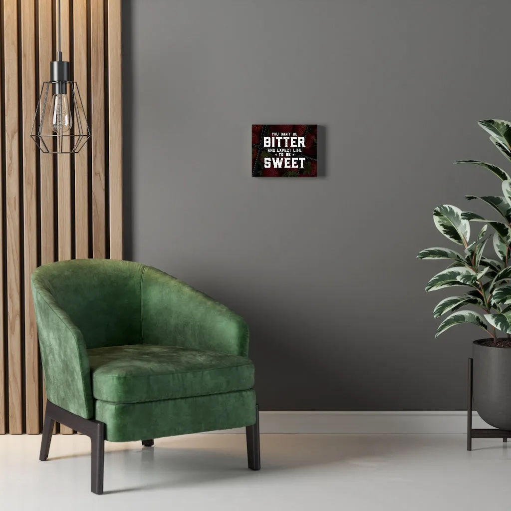 Bitter Sweet Canvas Wall Art