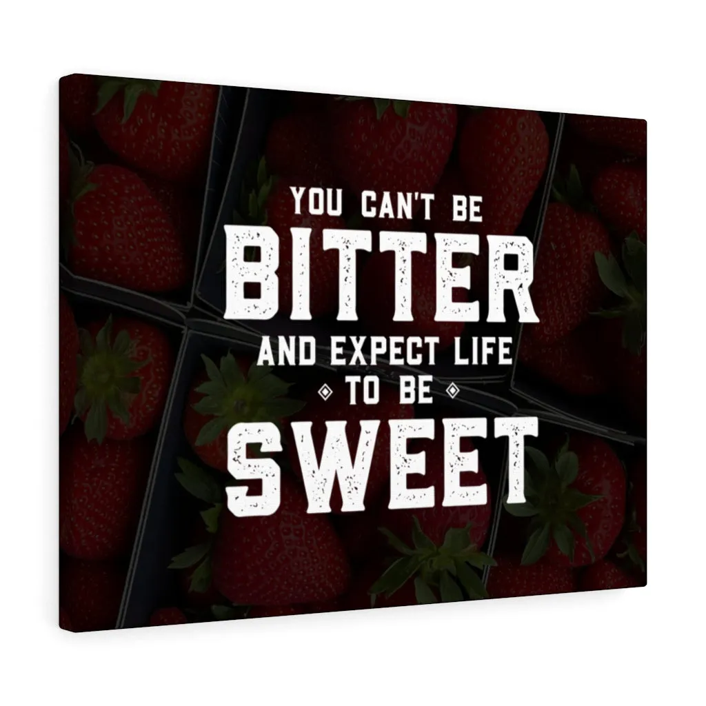 Bitter Sweet Canvas Wall Art
