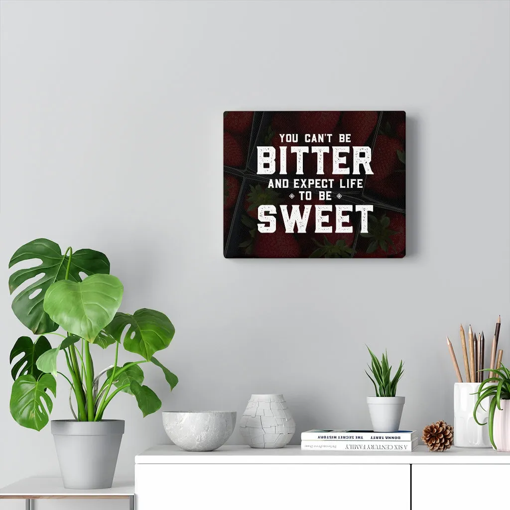 Bitter Sweet Canvas Wall Art
