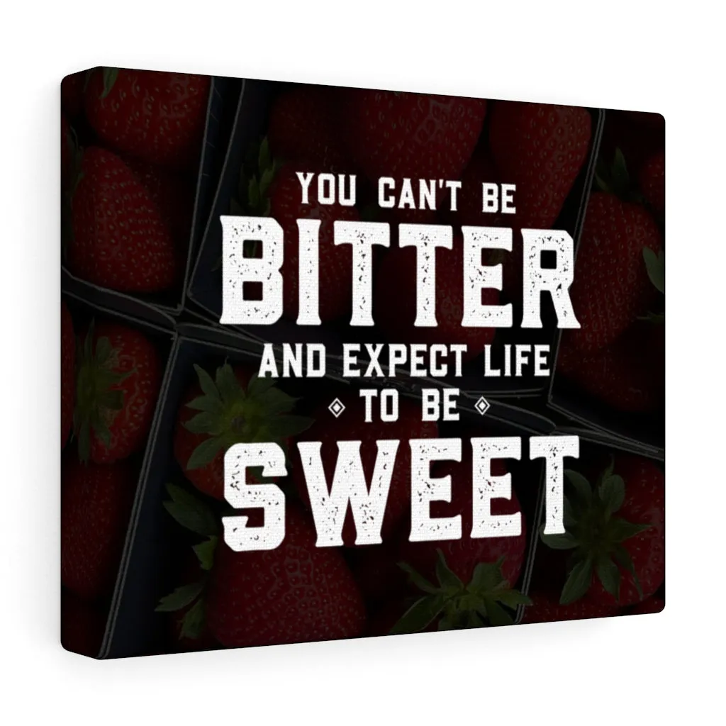 Bitter Sweet Canvas Wall Art