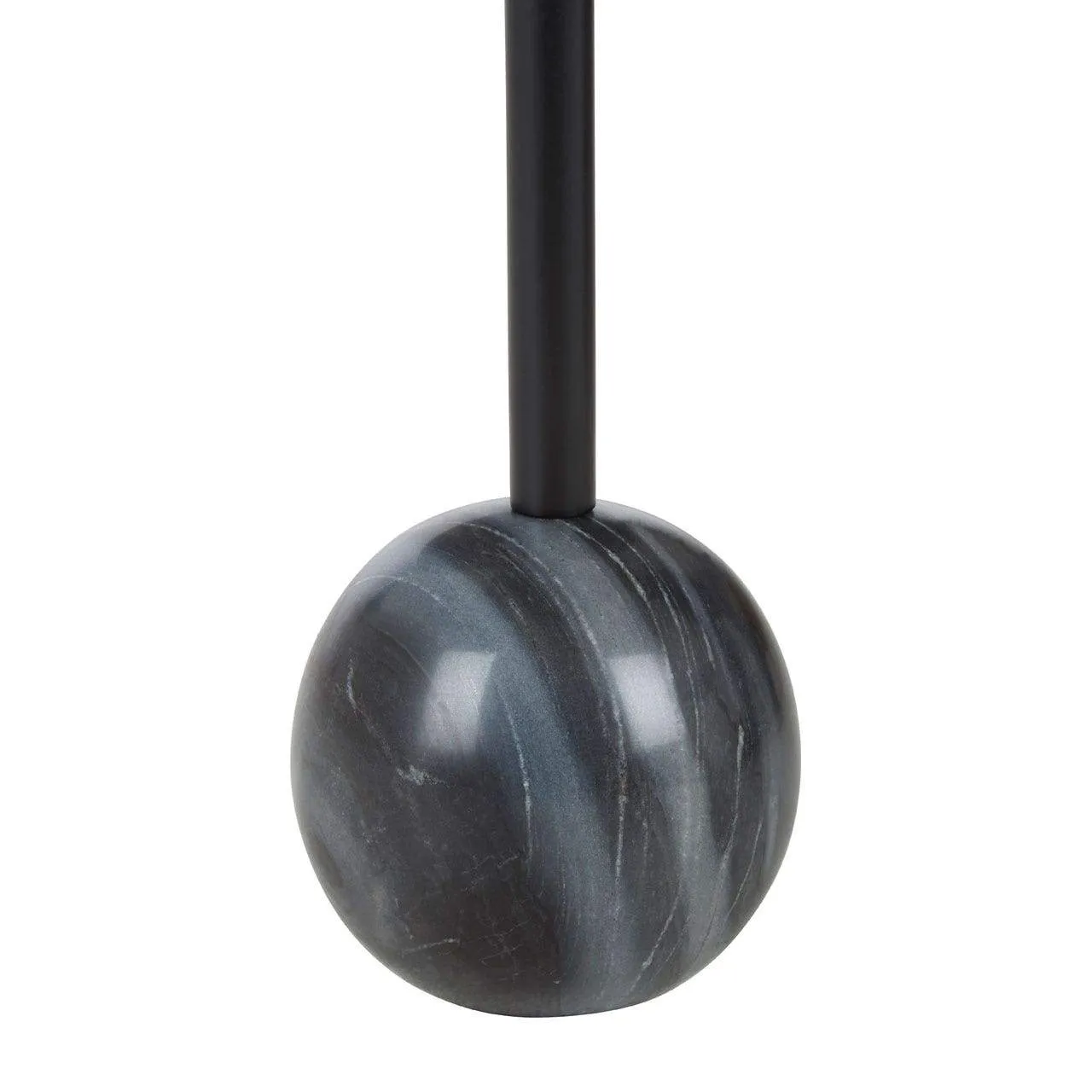 Black Marble Base Side Table