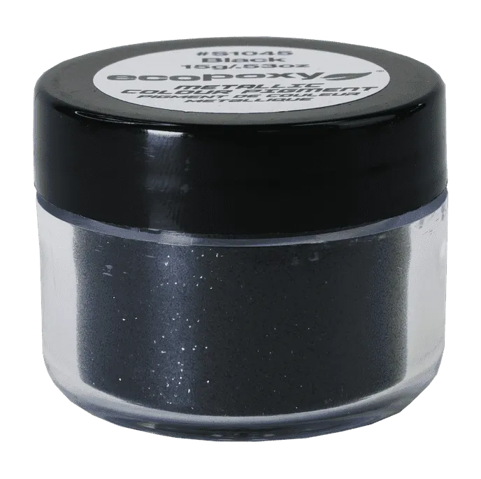 Black Polyester Glitter