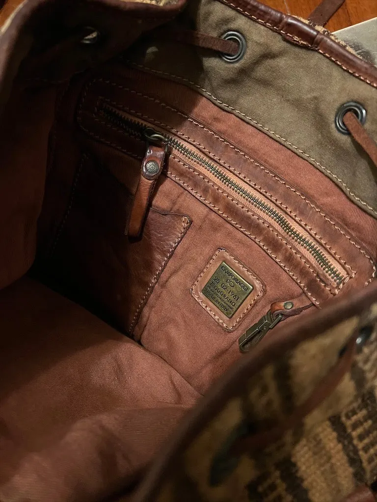 Campomaggi/Woven Wool Backpack