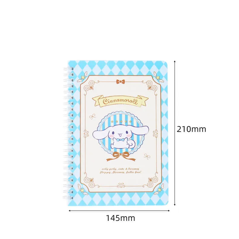 Campus Checkered Pattern Sanrio Loose-leaf Notbooks A5