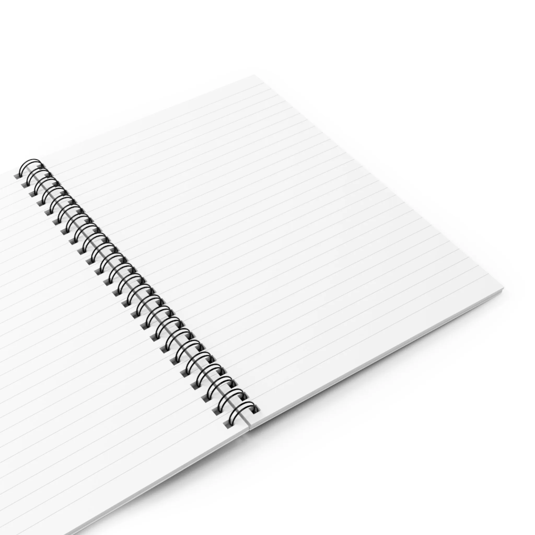 Cardinal on Blue Background Spiral Notebook - Ruled Line: Elegant Bird Design