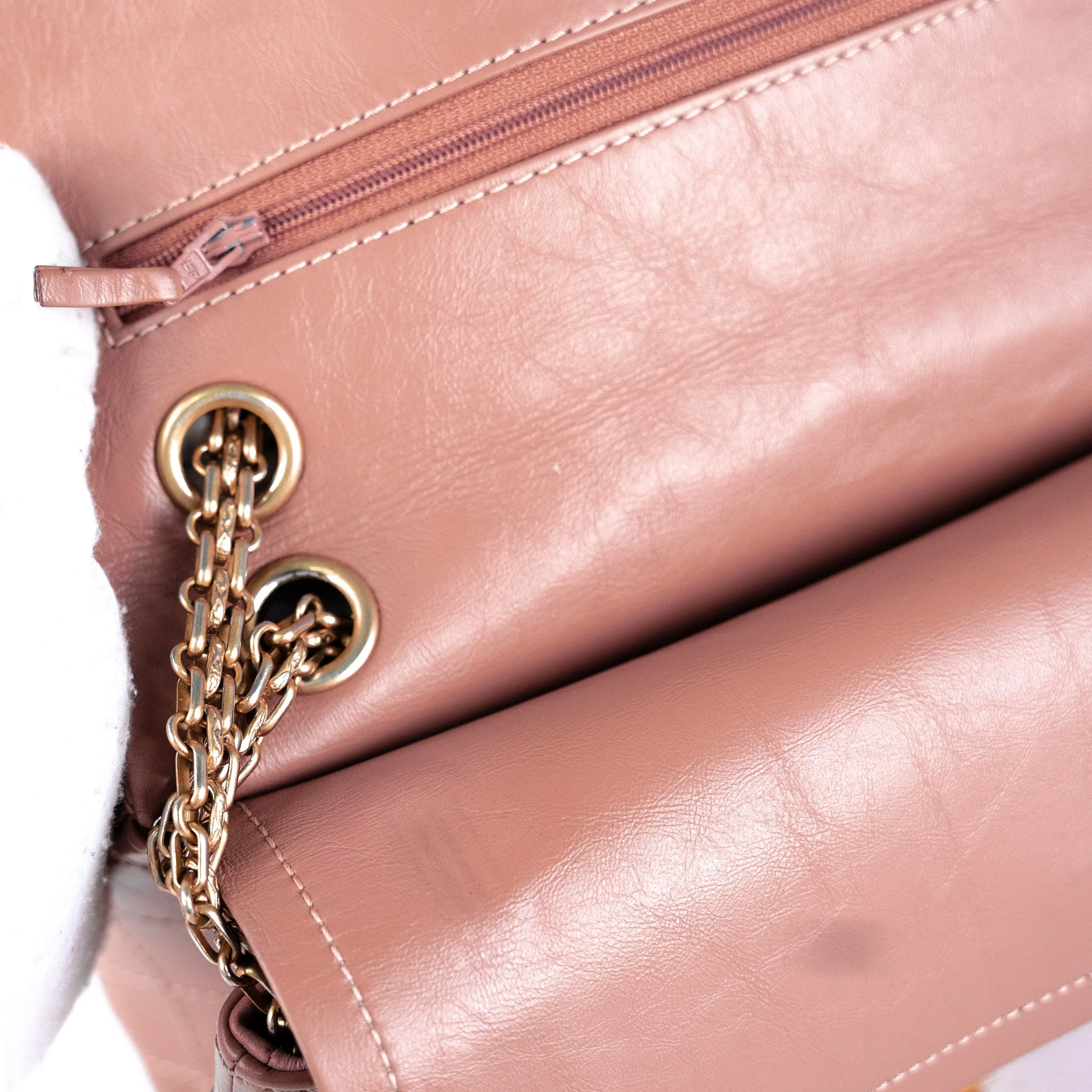 Chanel 17A Small Reissue 225 Terracotta brown
