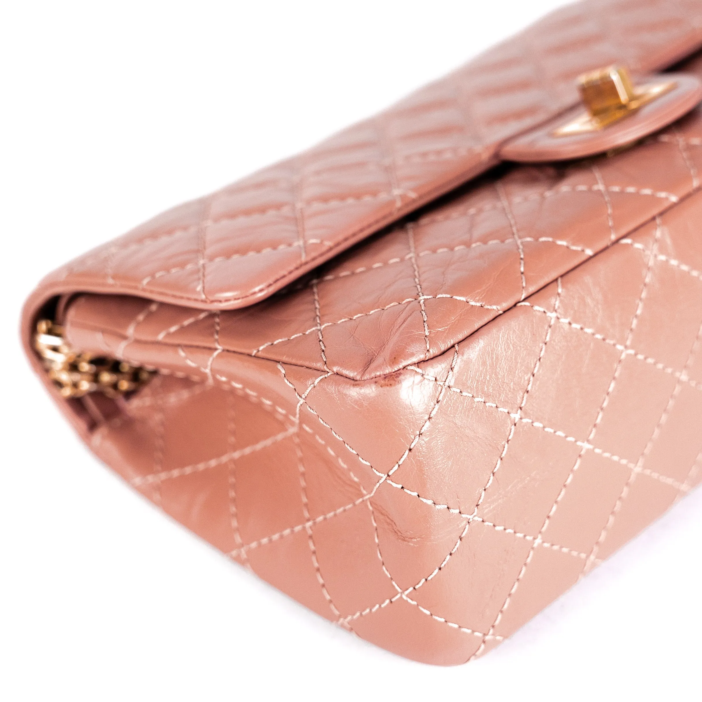 Chanel 17A Small Reissue 225 Terracotta brown