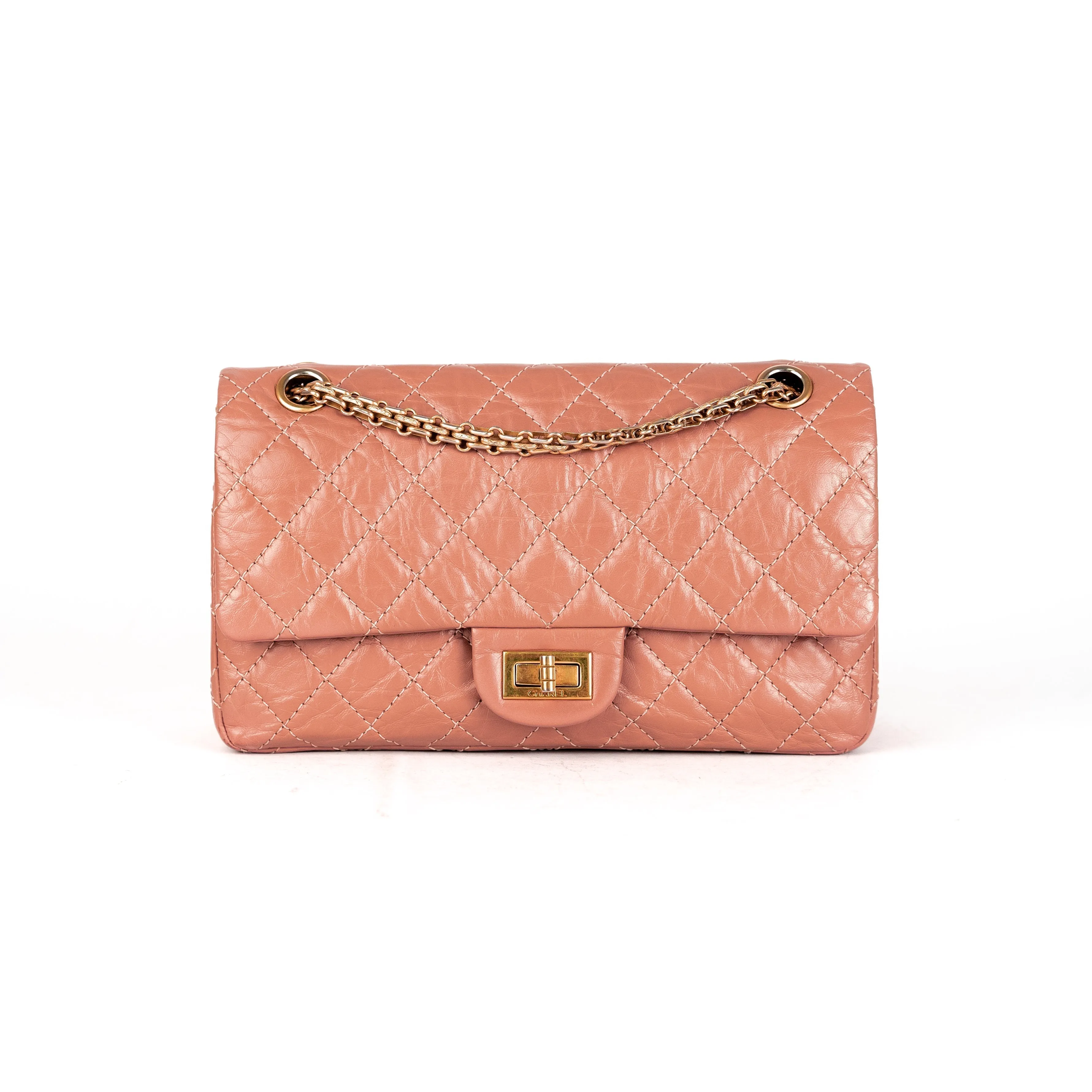 Chanel 17A Small Reissue 225 Terracotta brown