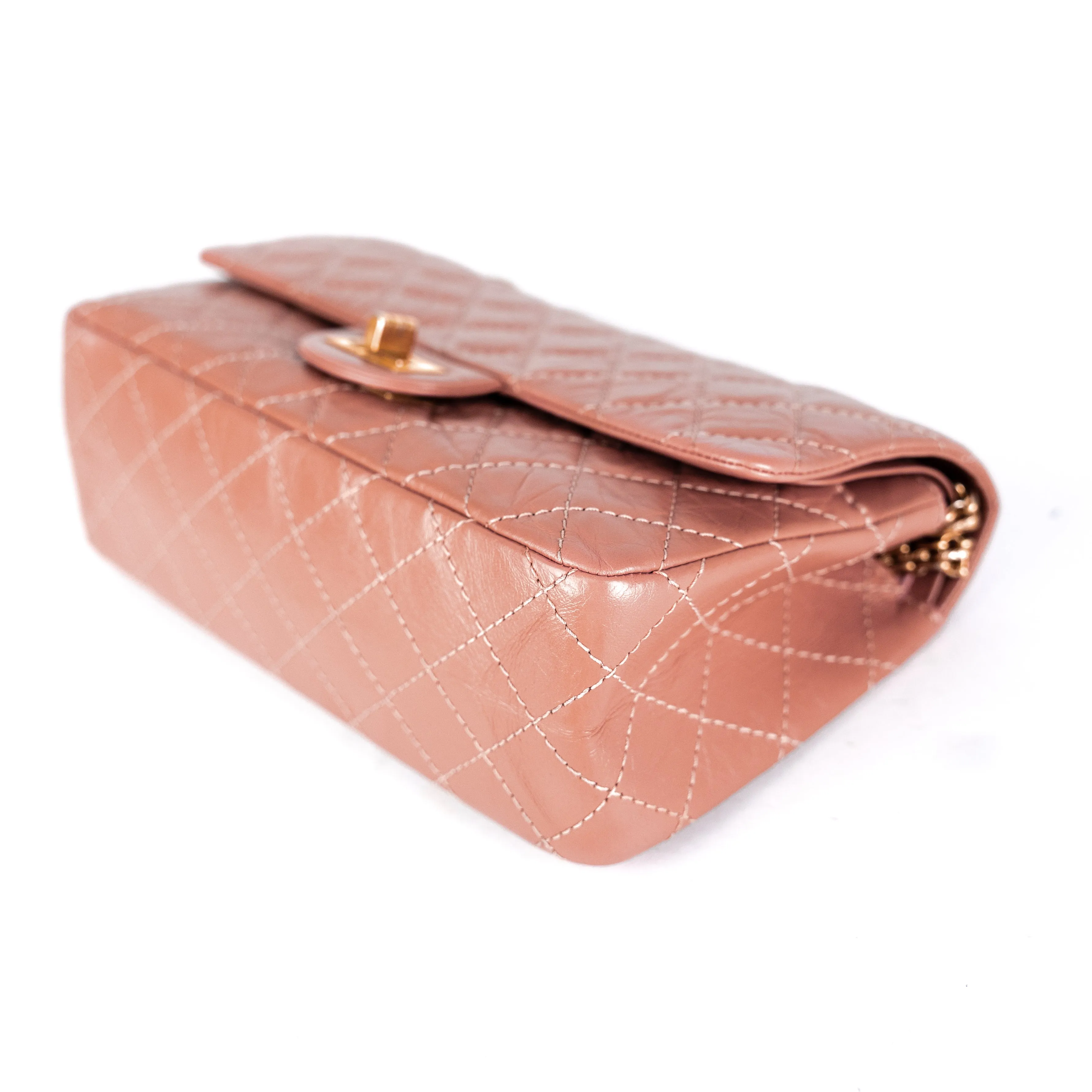 Chanel 17A Small Reissue 225 Terracotta brown
