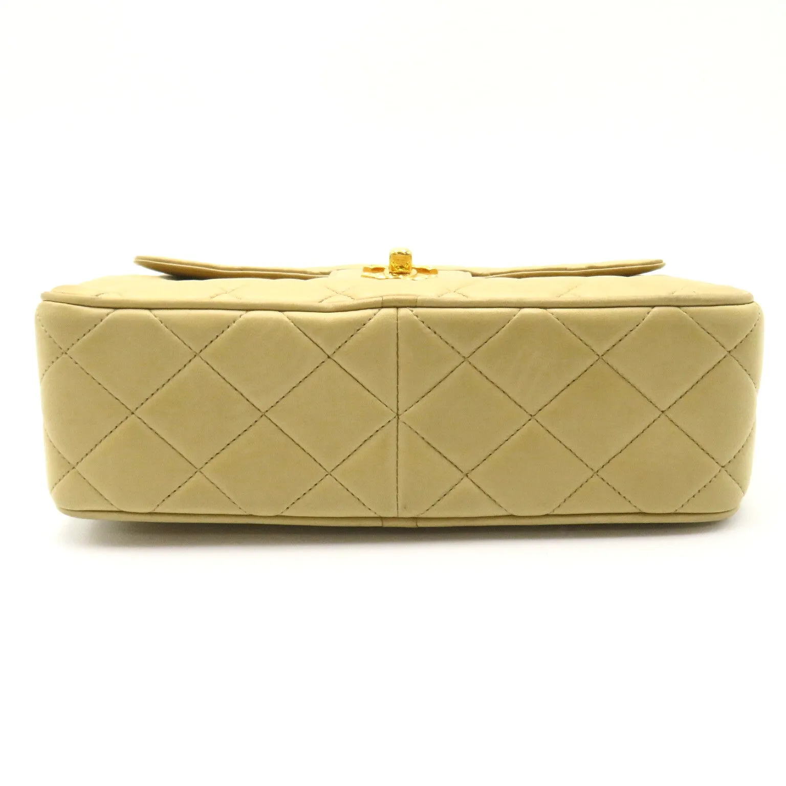 CHANEL Chain Shoulder Bag  Fringes  Beige Ladies Shoulder Bag
