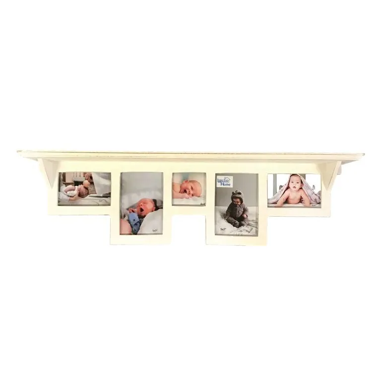 Chesapeake Collage 5 Photo Wall Frame Display Shelf