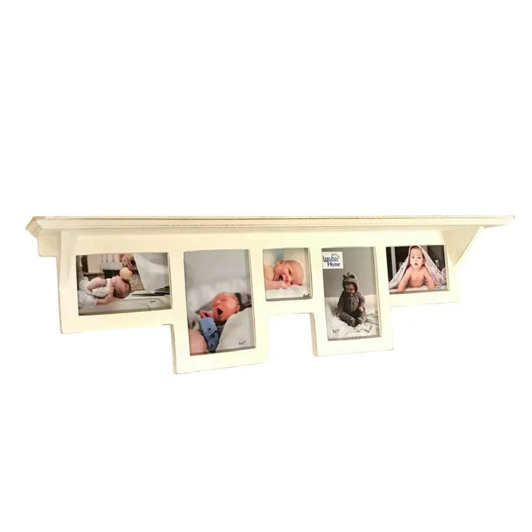 Chesapeake Collage 5 Photo Wall Frame Display Shelf