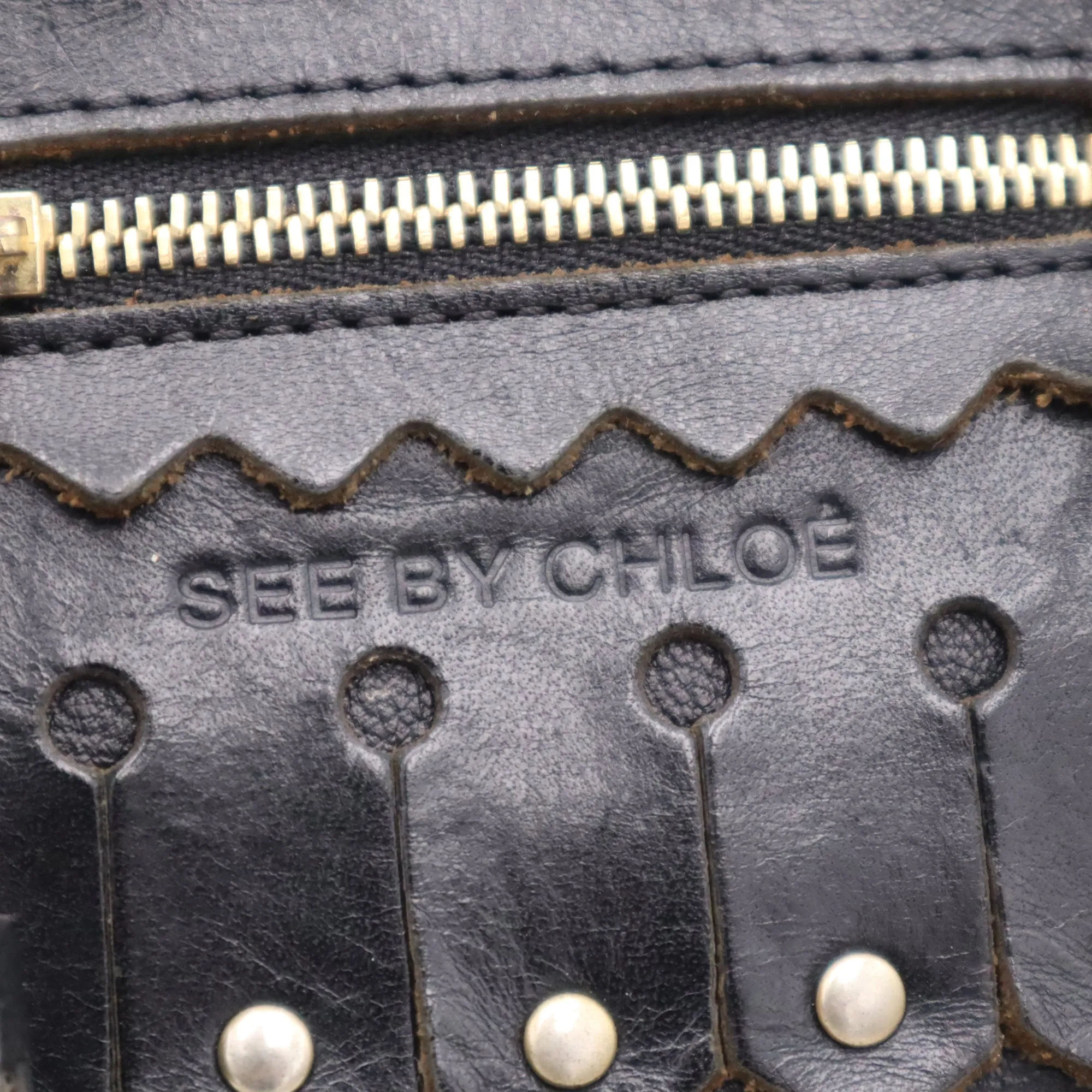 Chloe See By Chloe Leather Handbag