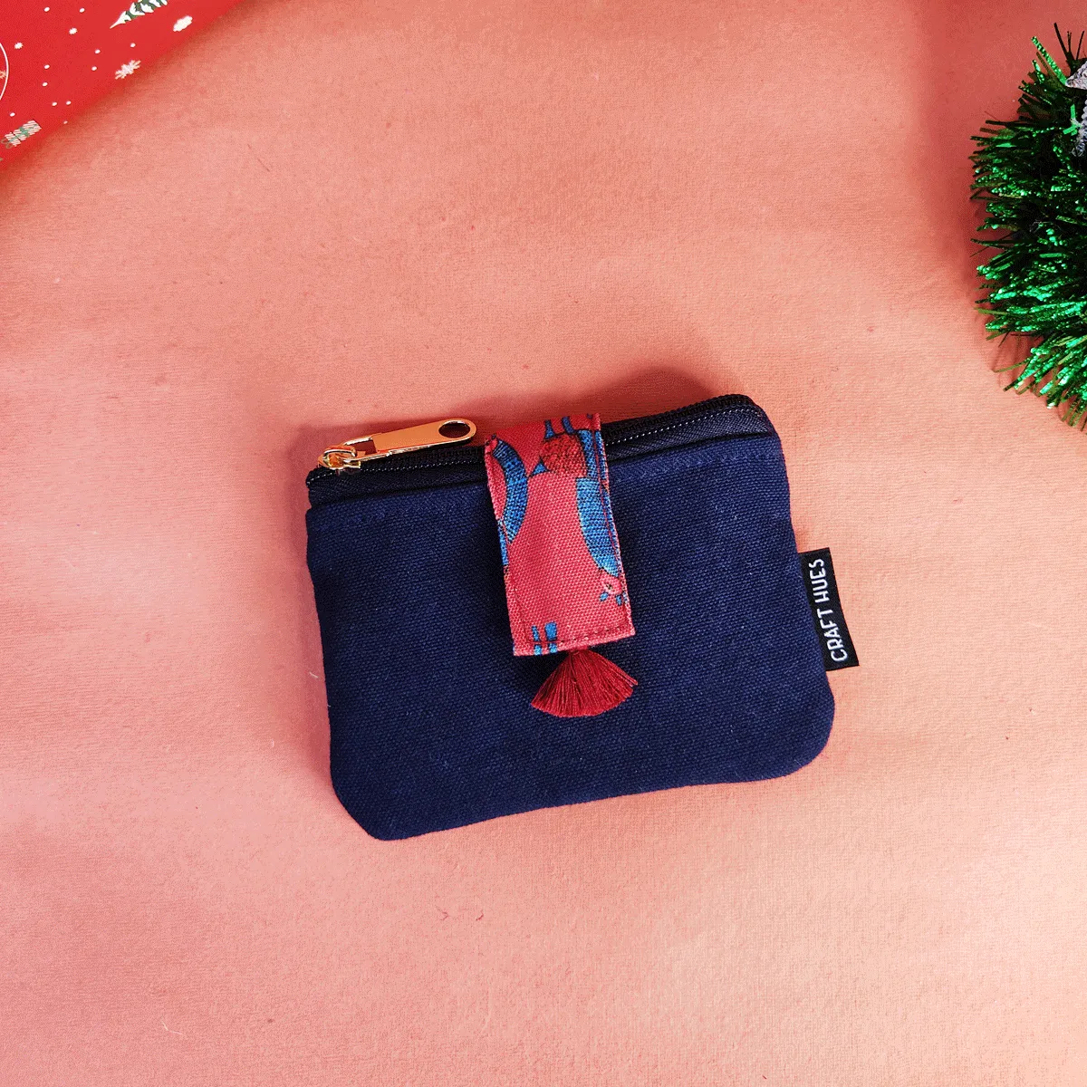 Crimson Charm Combo- Sling, Mini Wallet, Passport Case, Pouch