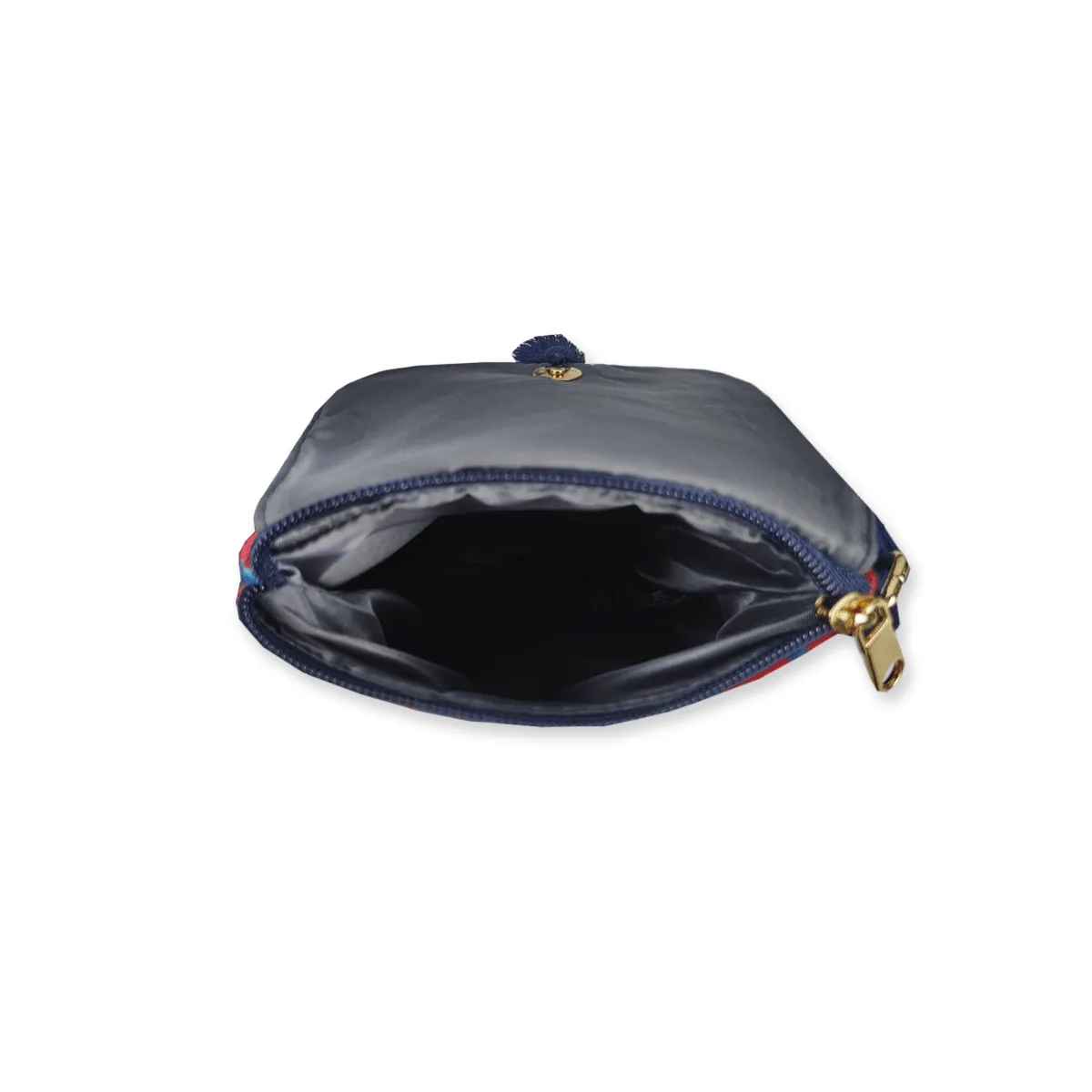 Crimson Charm Combo- Sling, Mini Wallet, Passport Case, Pouch