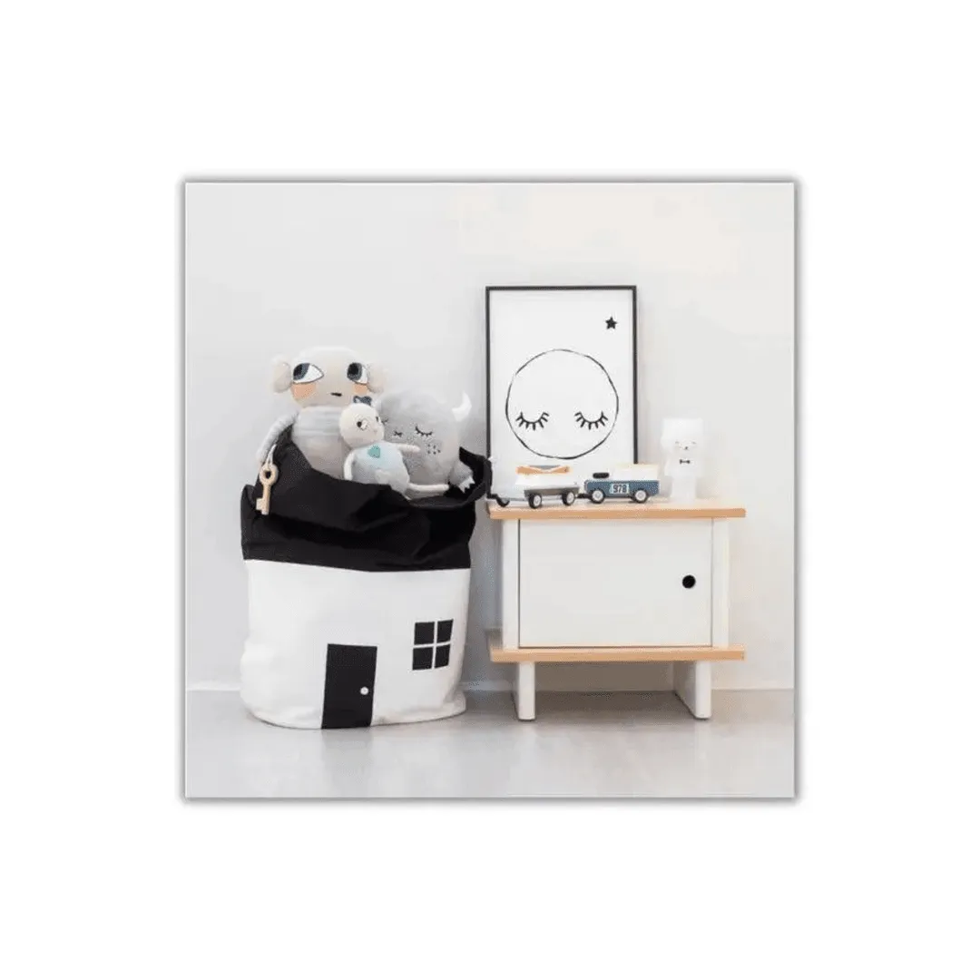 Cute Nordic Style House Storage Bag