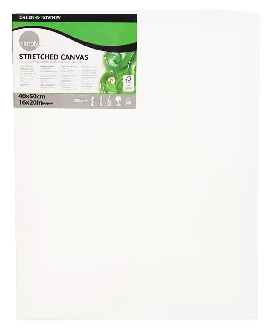 Daler Rowney Canvas Panel 40*50cm/16*20"