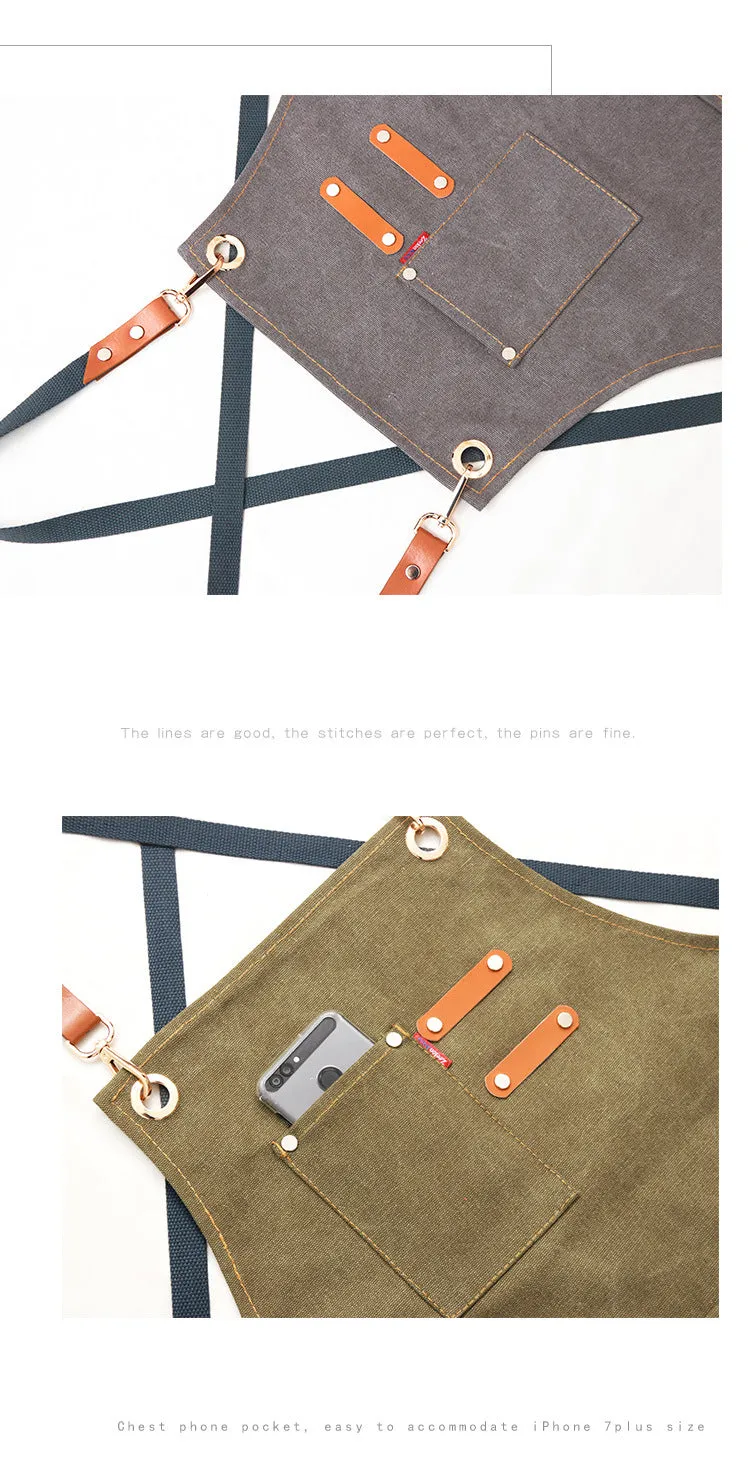 Demin Canvas Handmade Work Apron P247