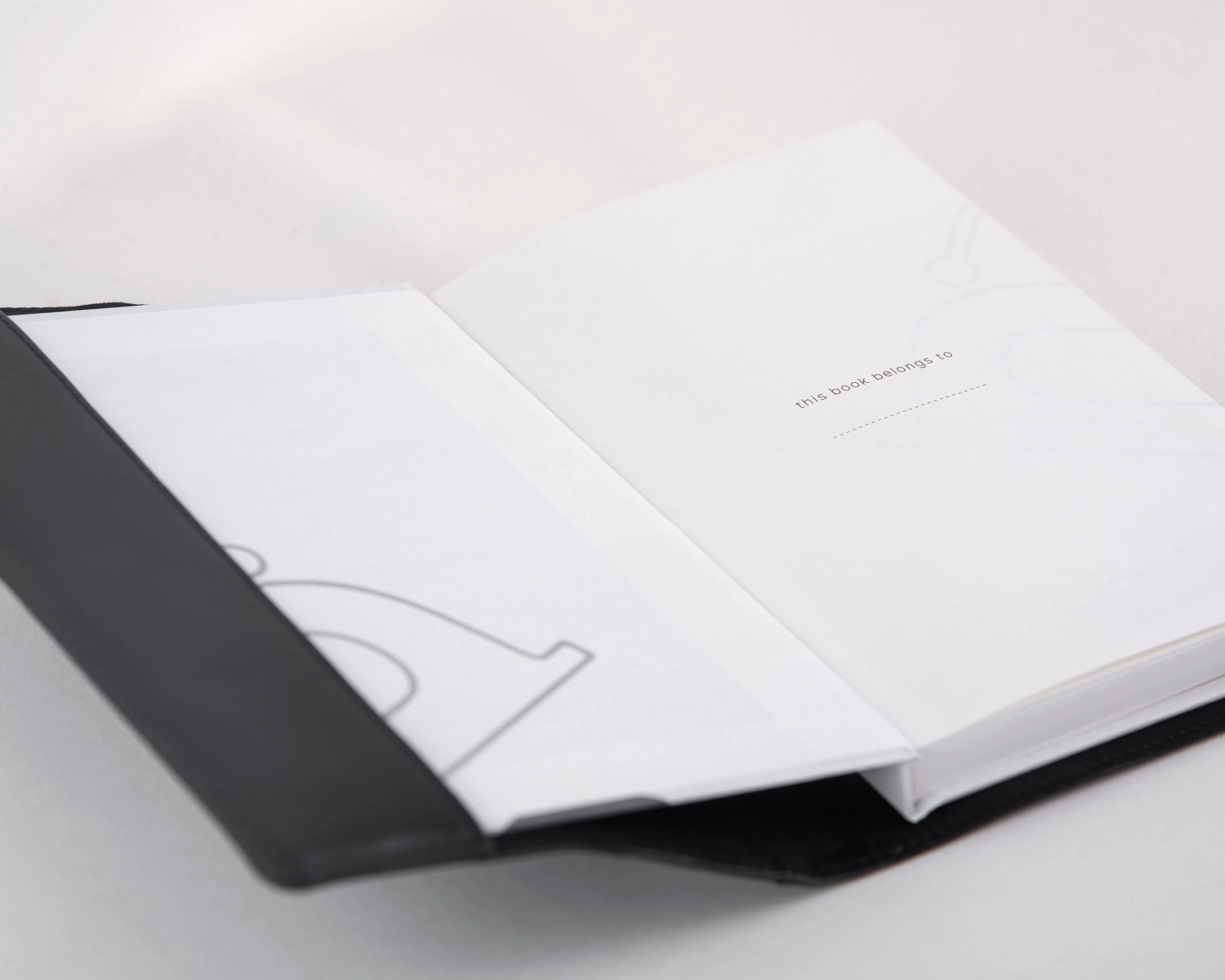 Enfold Leather Diary - Black