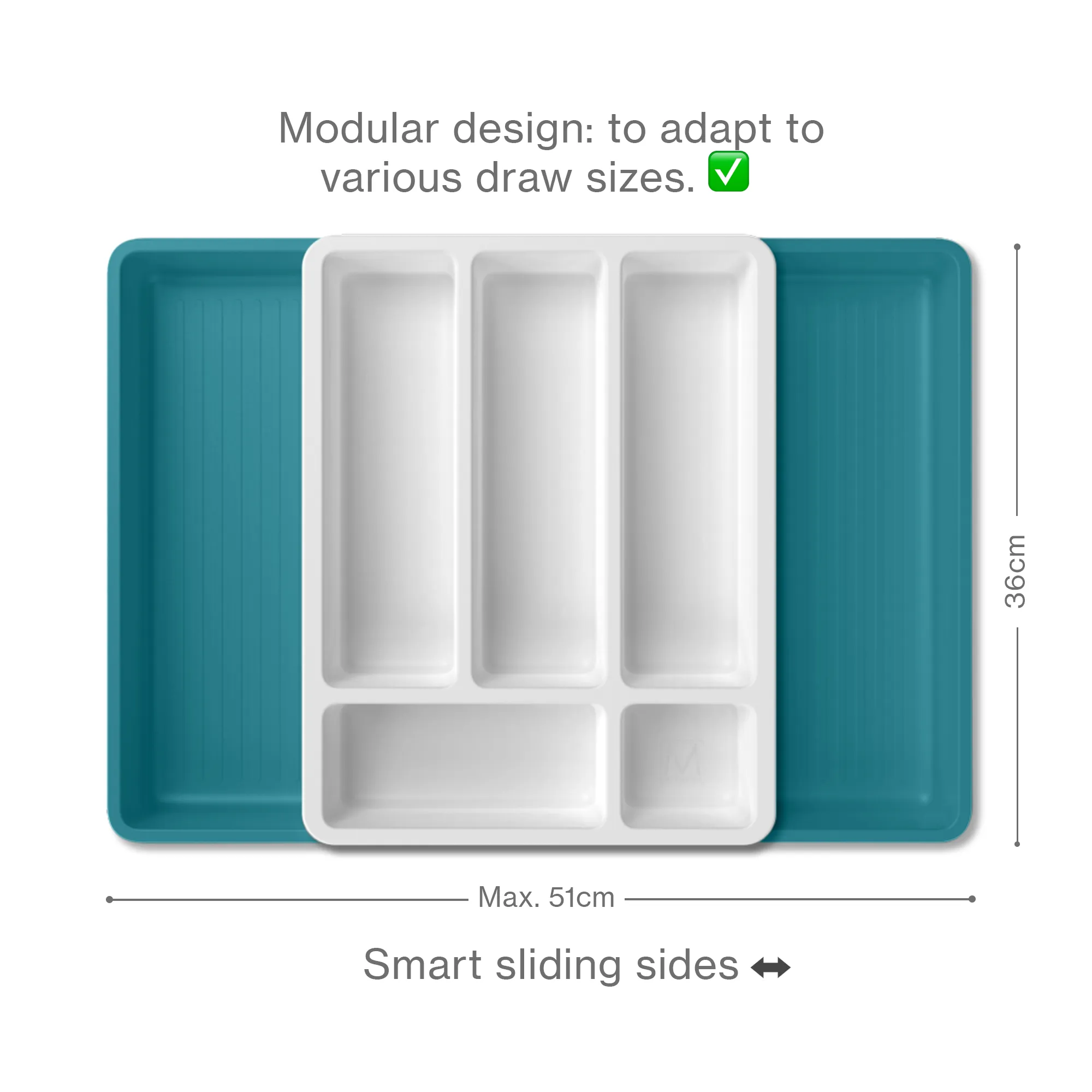 Expandable Cutlery Tray