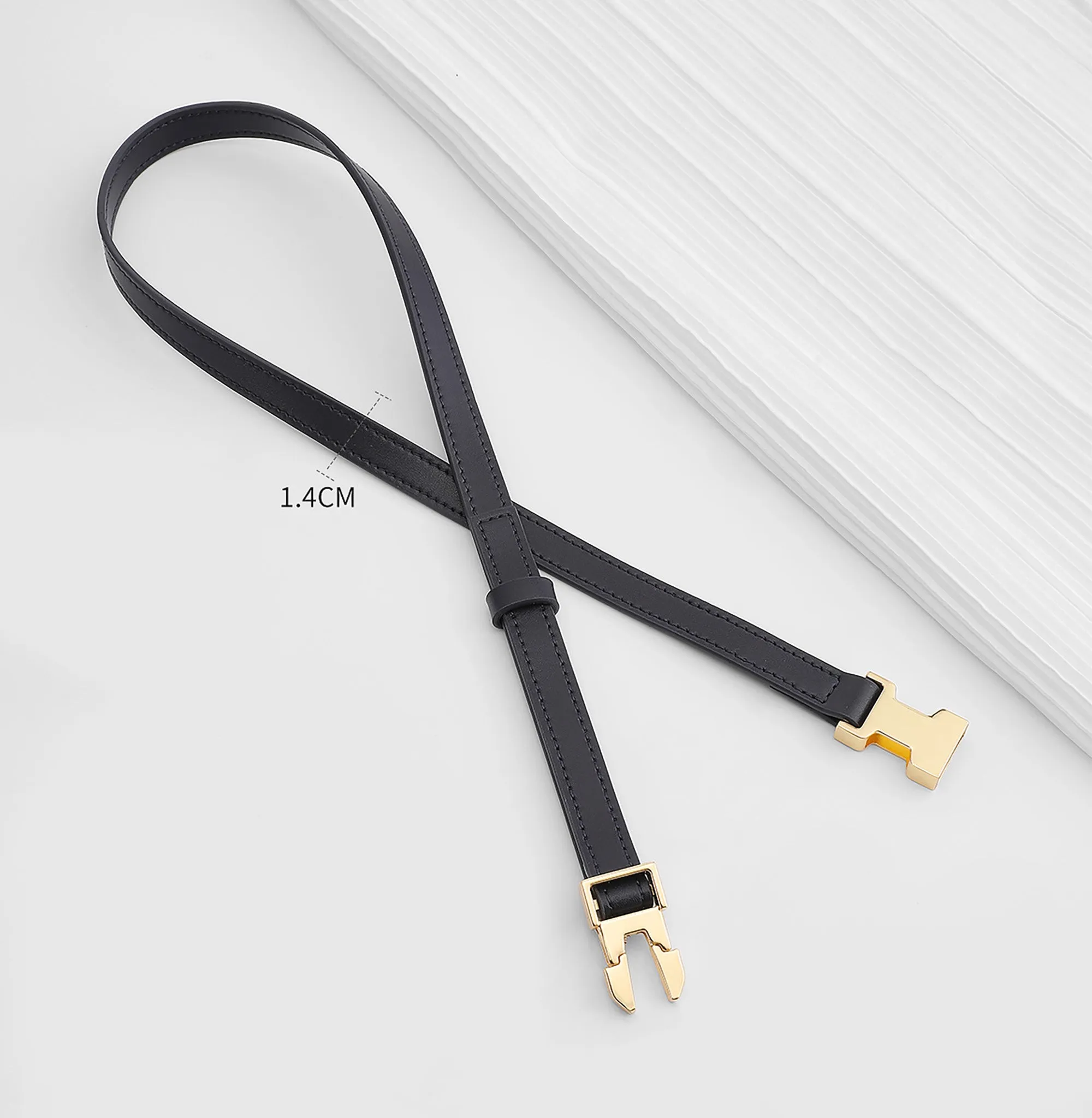 Extension leather shoulder strap for Diorstar Hobo bag, 1.4 cm length strap extension modification accessory