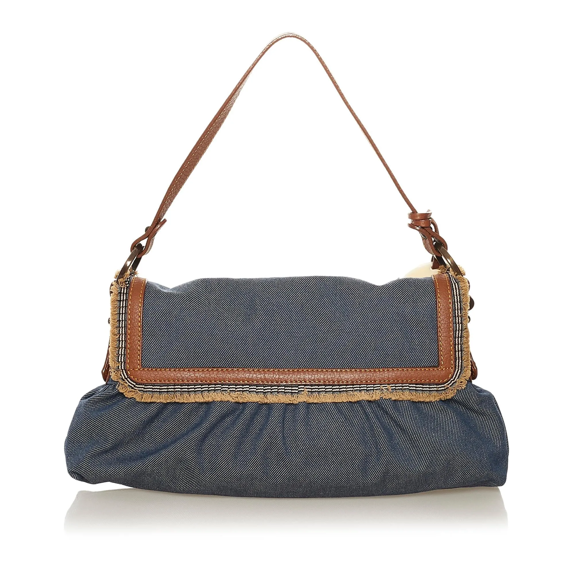 Fendi Chef Denim Shoulder Bag (SHG-34283)