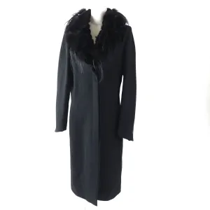 FENDI coat FF5183 wool black 42