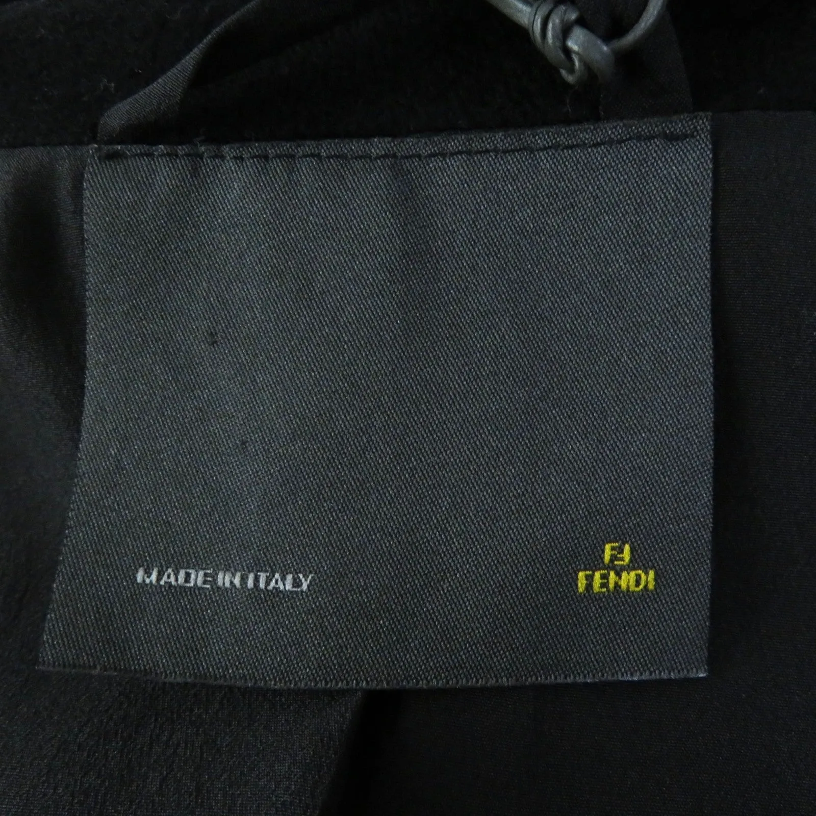 FENDI coat FF5183 wool black 42