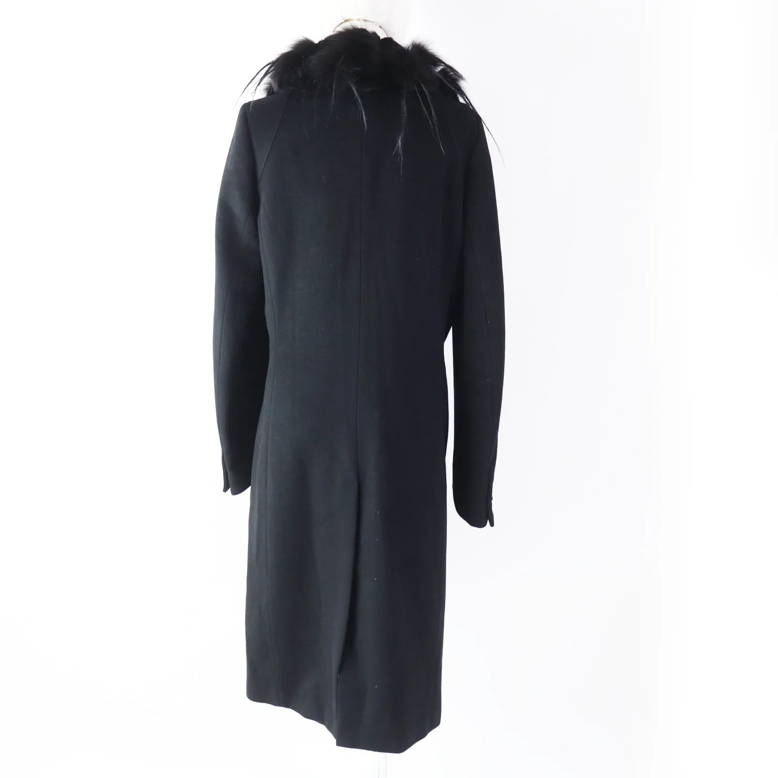 FENDI coat FF5183 wool black 42