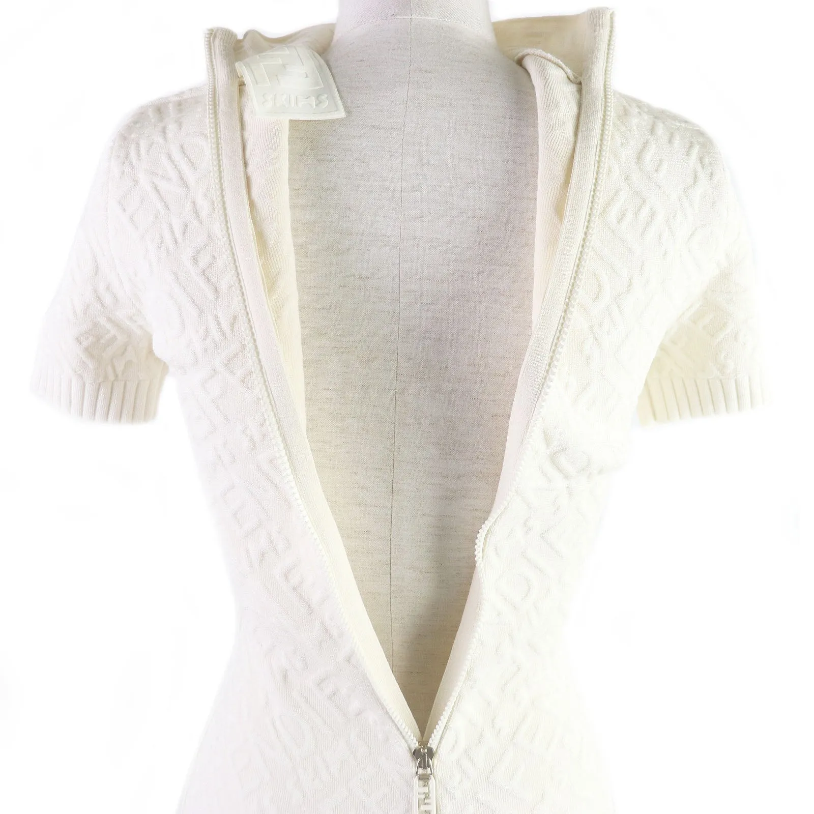 FENDI one piece Rayon Ivory 36