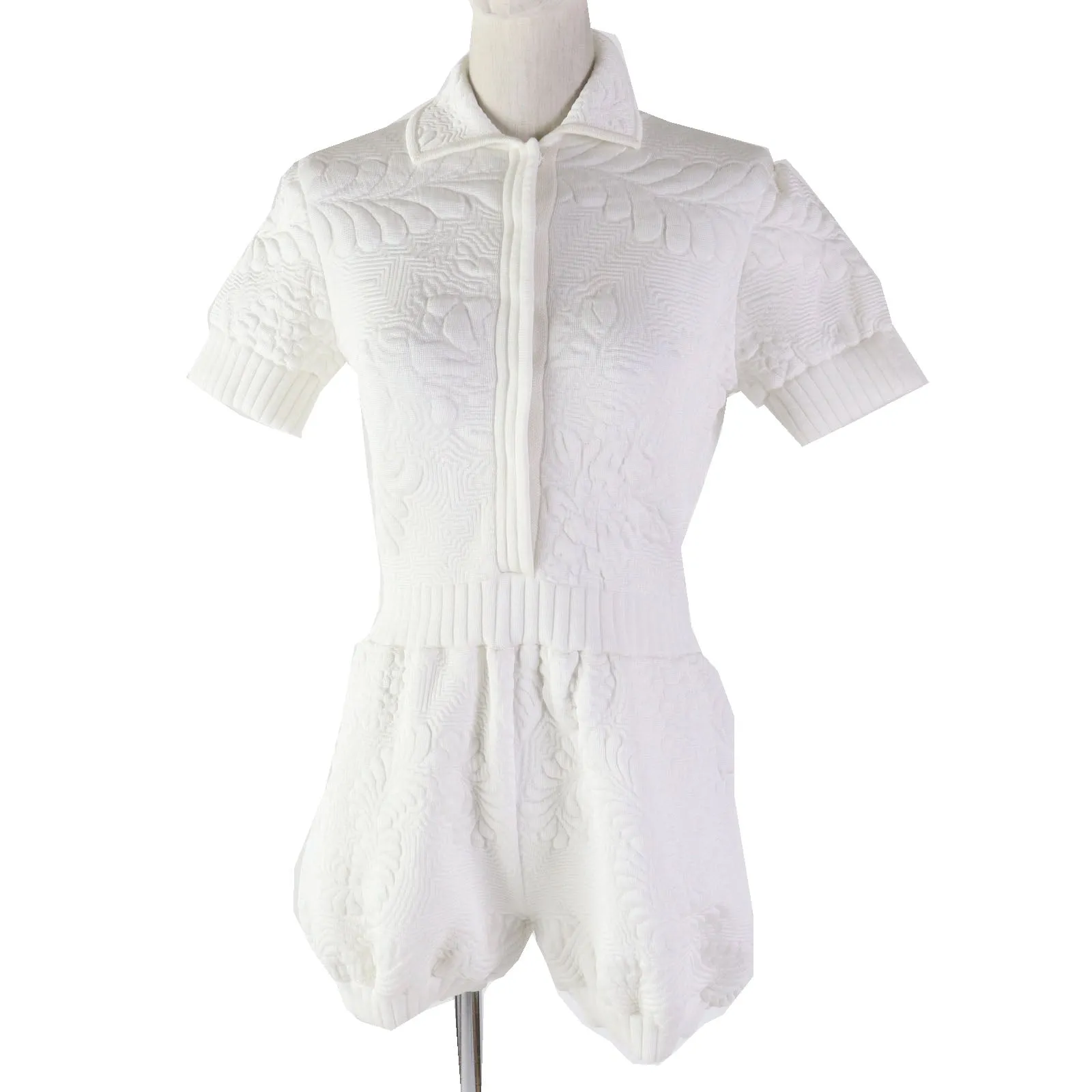 FENDI overalls FZD880 Rayon white 38