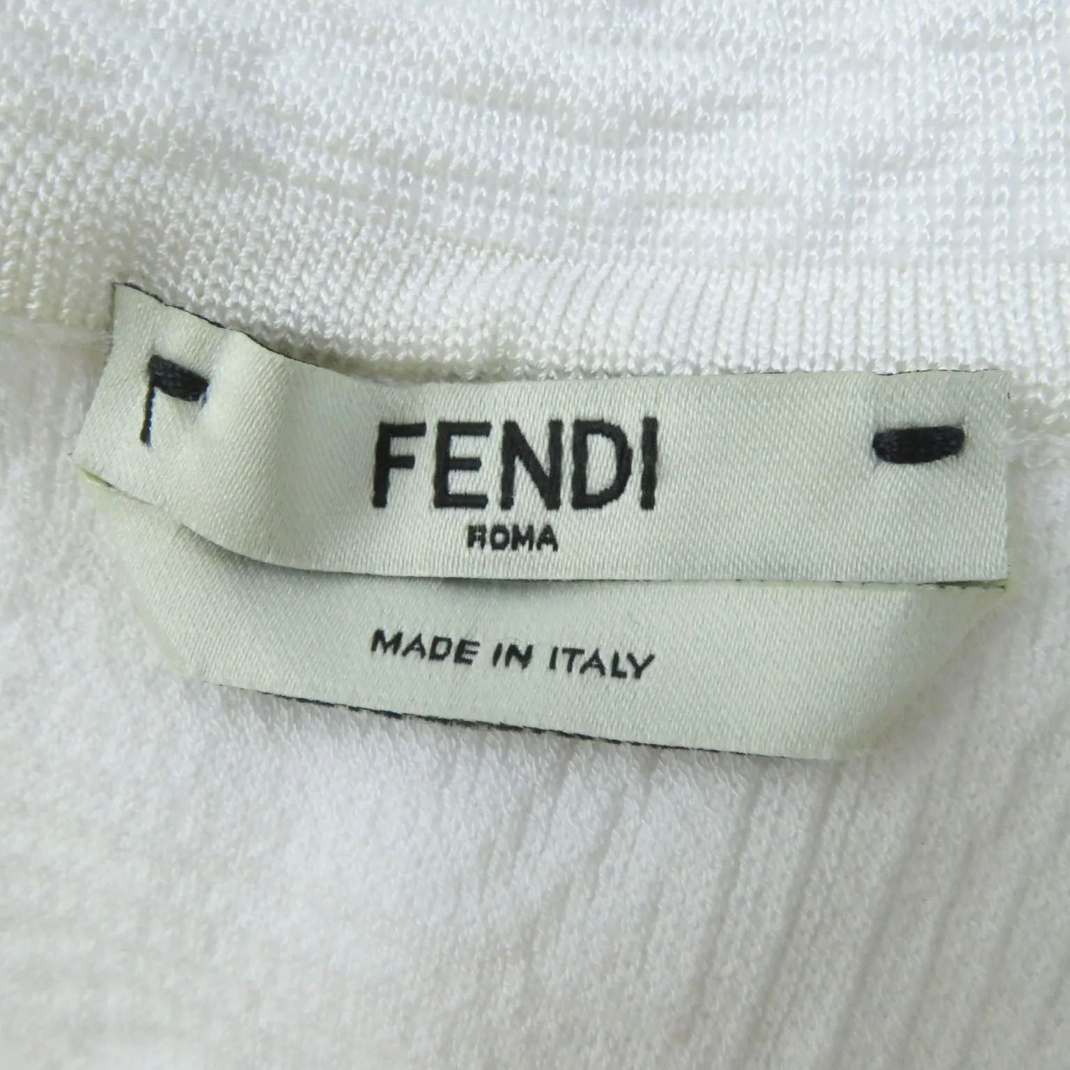 FENDI overalls FZD880 Rayon white 38