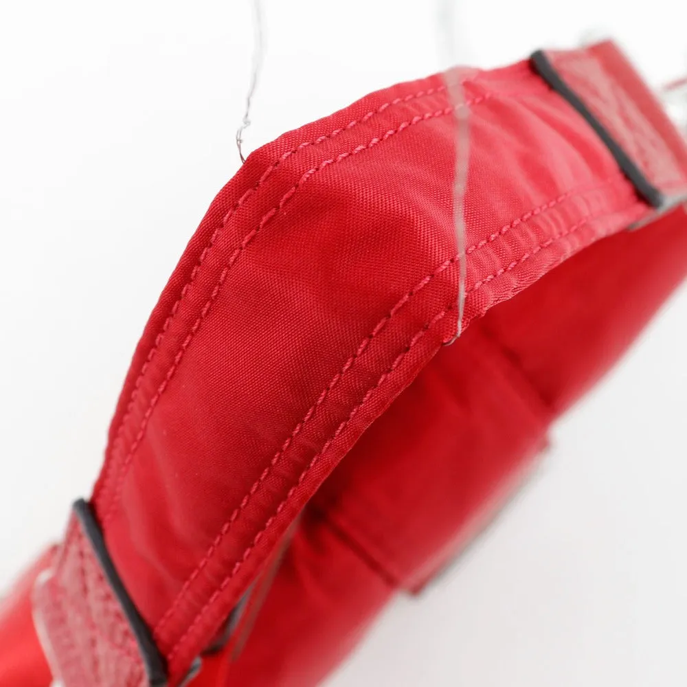 FENDI Shoulder Bag 7AS138 Nylon Red 2WAYShoulder Mamma Bucket Porter collaboration