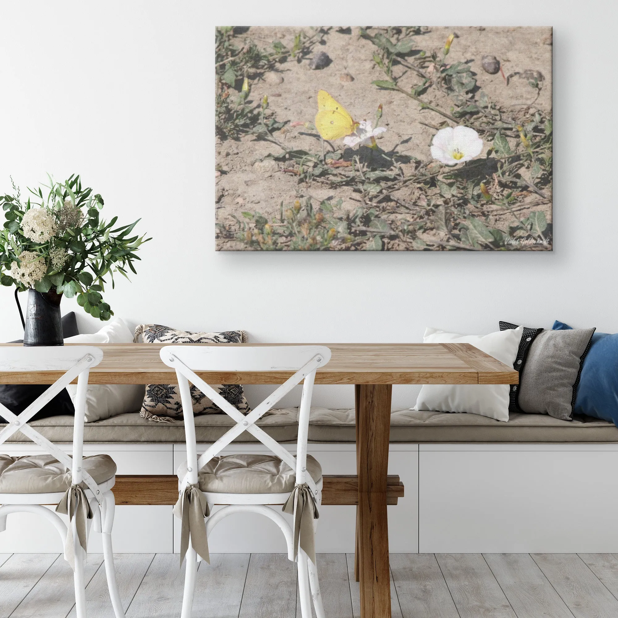 Flower Canvas by Violet Goldschmidt