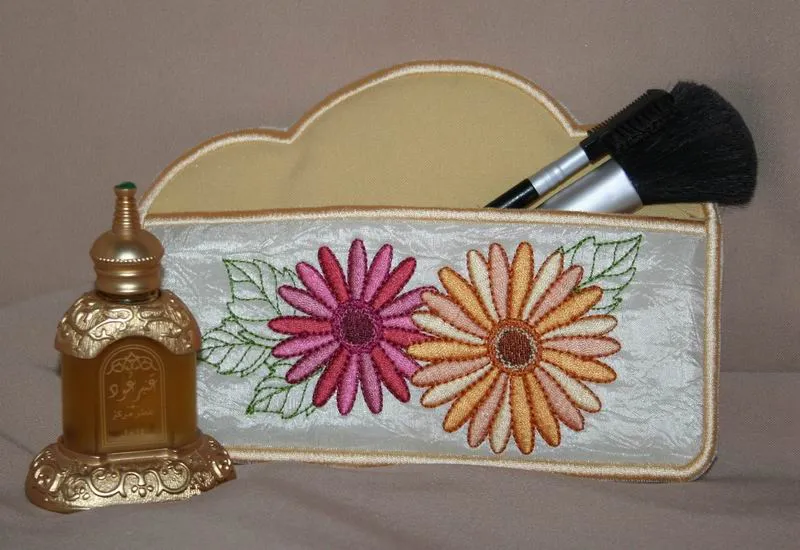 Gerbera Cosmetic Bag