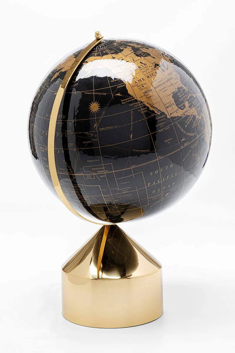 Globe Top Gold Deco Object